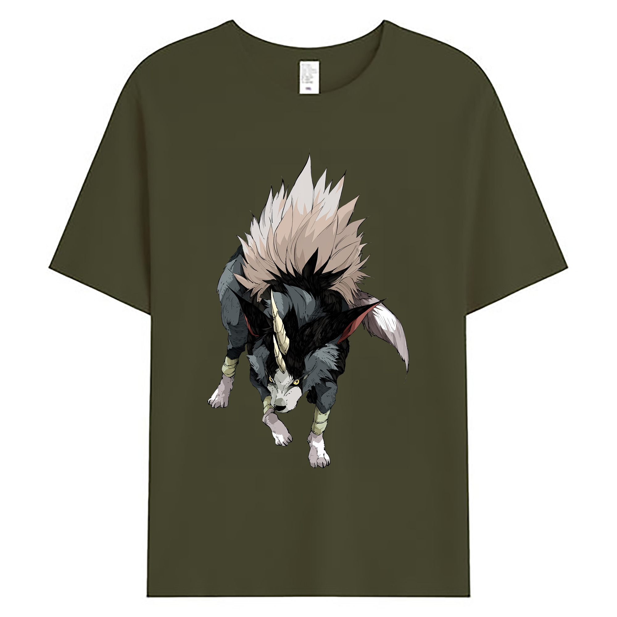 （画像用） 転スラ Regarding Reincarnated to Slime 綿100％ メンズ半袖Tシャツ｜肌触りやわらか＆通気性